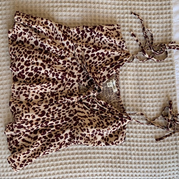 Cheetah Print Cotton Candy LA tank top - Picture 5 of 6